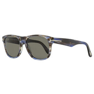 Tom Ford Marlon-02 Sunglasses TF1284 56A Blue Havana 55mm FT1284
